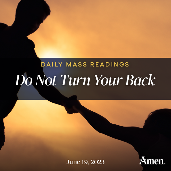 Do Not Turn Your Back June 19 Amen